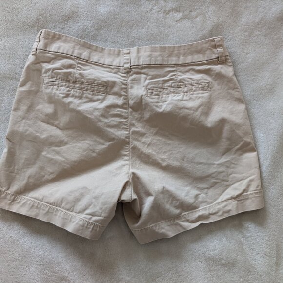 3/$30 Tan Everyday Shorts - low rise - Picture 4 of 4